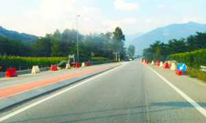 lavori svincolo rotonda villa