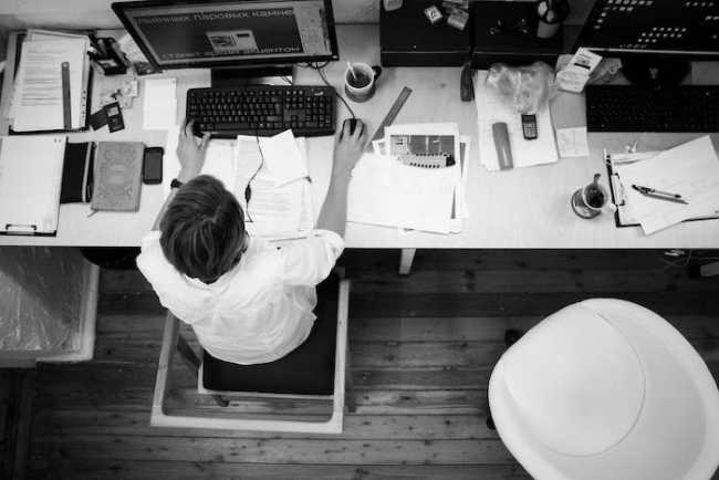lavoro ufficio copia
