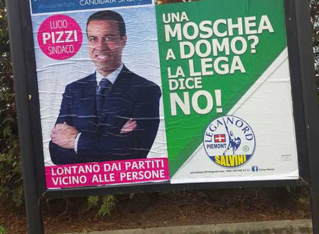 lucio pizzi sindaco cartello