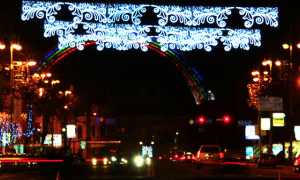 luminarie natale citta