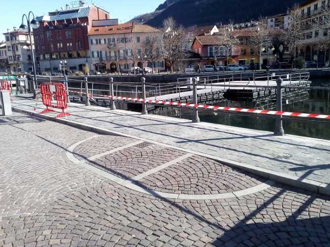 lungolago omegna lavori