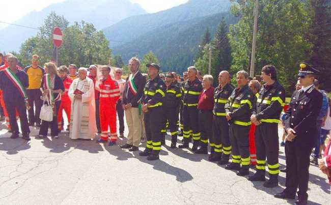 macugnaga inaugurazione vigili fuoco
