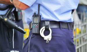 manette polizia svizzera