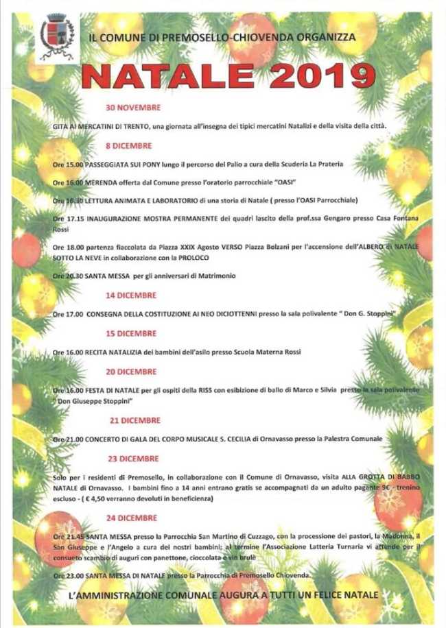 manifesto natale 2019 