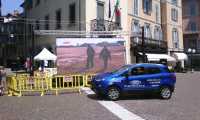 maxischermo piazza juve