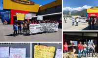 mercatone lavoratori protesta