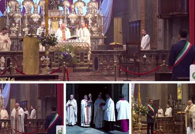 messa pasqua domo mix 20 covid