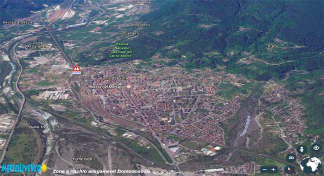 meteolive vco mappa domo