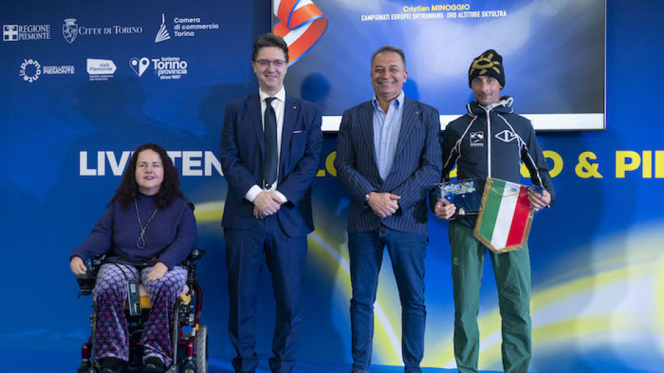 Eccellenze Sportive del Piemonte 2025: premiato Cristian Minoggio