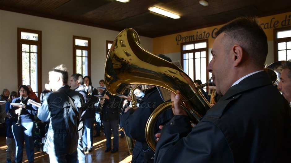 Bannio Anzino: la banda ha festeggiato Santa Cecilia 