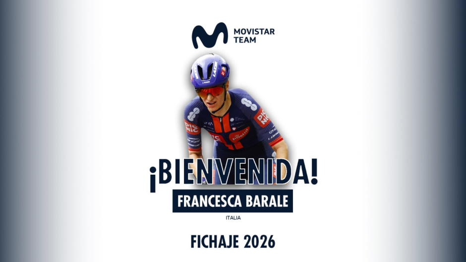 Francesca Barale passa alla squadra spagnola della Movistar