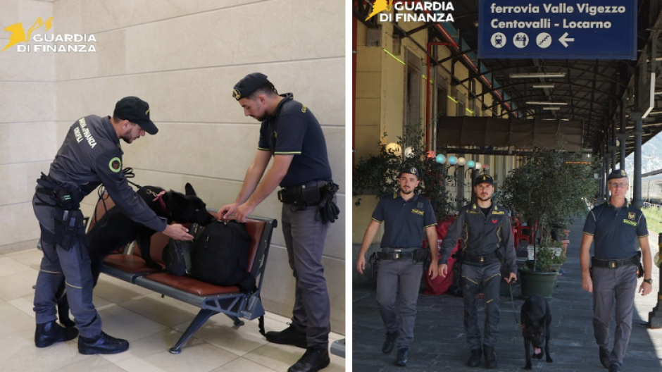 Controlli e sequestri: oltre 6 milioni di euro intercettati alla frontiera del VCO