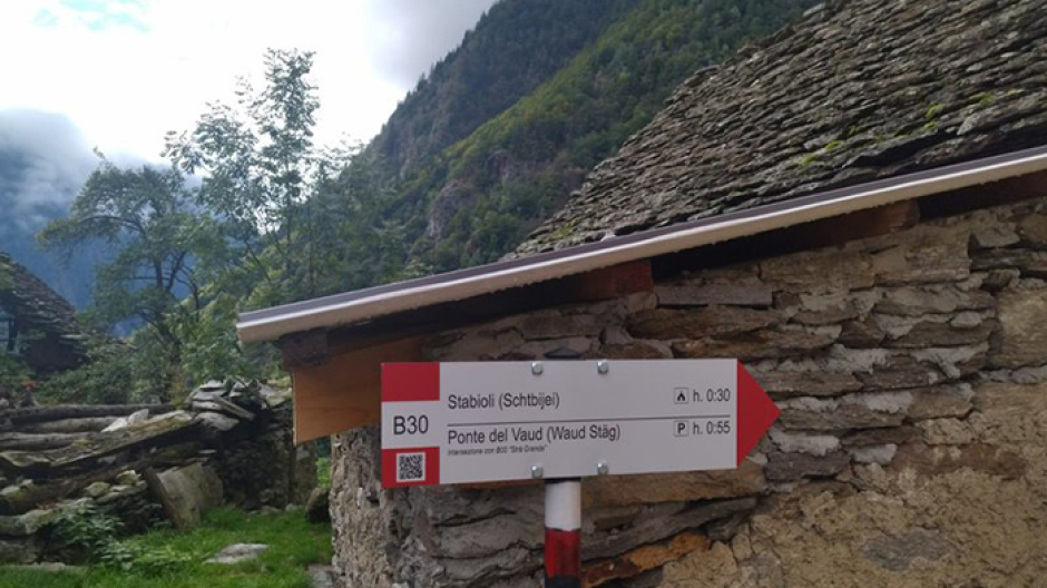 Nuova cartellonistica Cai sui sentieri di Ceppo Morelli e Macugnaga