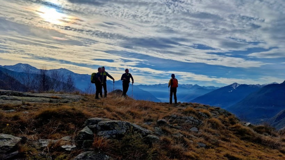 Con Gianpaolo Fabbri ad Alagua, un balcone panoramico sulla Val d’Ossola