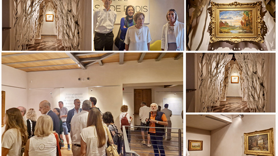 Si celebrano i 10 anni di Casa De Rodis con la mostra sulla collezione Poscio