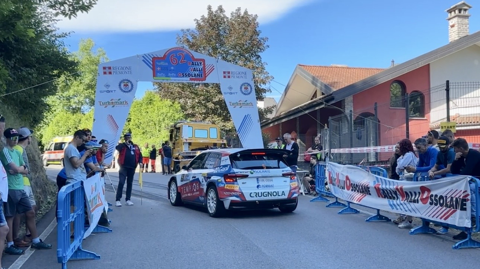 Dipalma primo nel Rally dopo la Ps1. Poi Signor e Pinzano. Sesto Caffoni