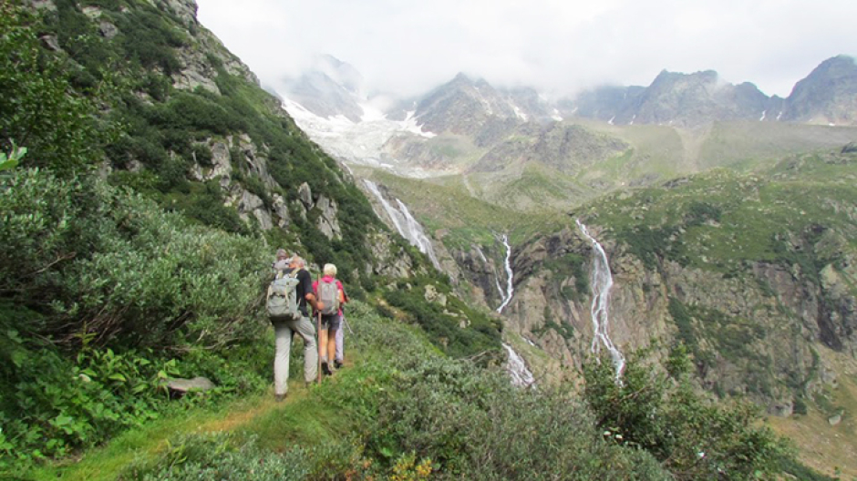 Gita nella valle Laggintal, sul Sempione, insieme a Gianpaolo Fabbri