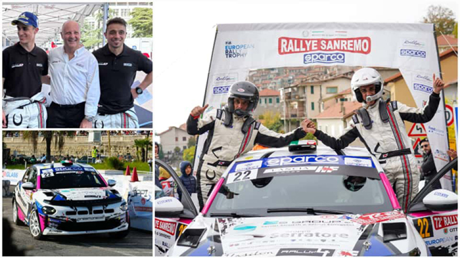 Di Pietro–Dresti trionfano al Rally di Sanremo e vincono il Trofeo Lancia Junior