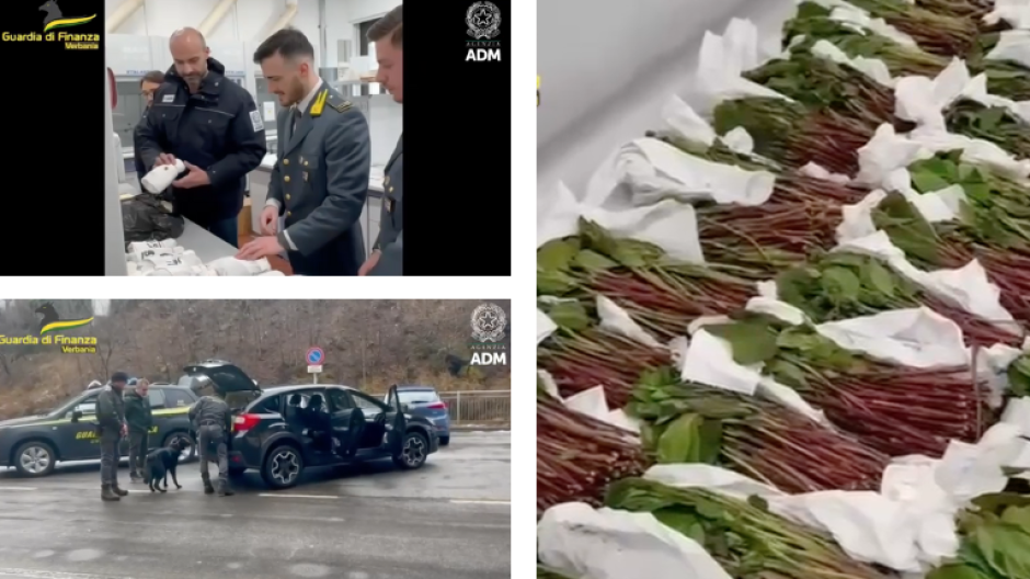 Droga verso la Svizzera, annullato il patteggiamento: pena troppo bassa