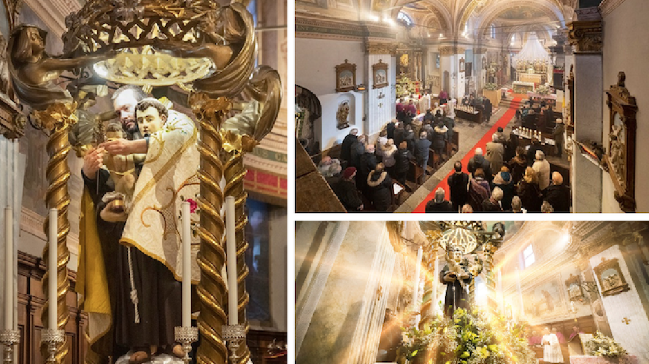 Anzino celebra gli 800 anni di San Francesco con l'arrivo di reliquie storiche