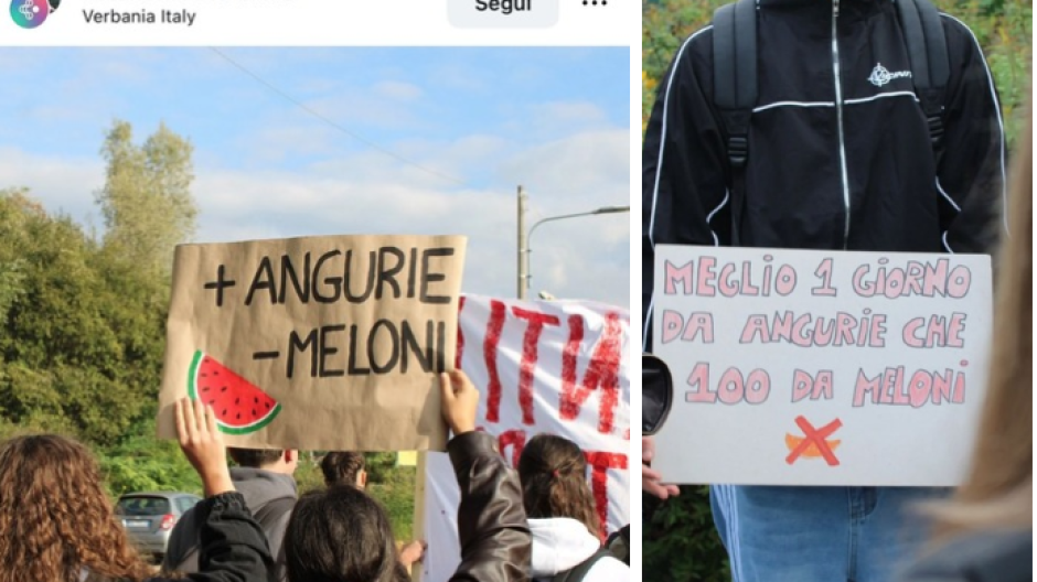 Liceo Cavalieri, centrodestra giovanile contro i post anti Meloni su Instagram