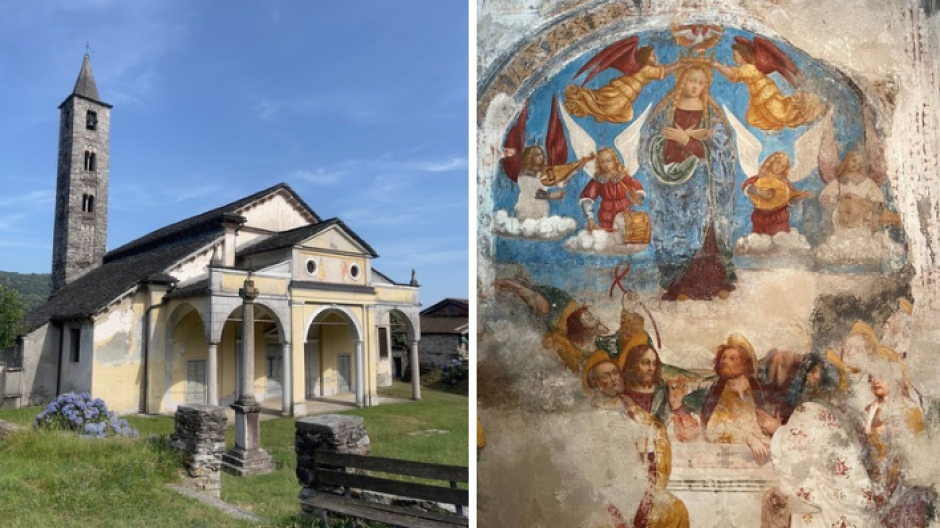 Giornate Fai d'autunno: visite alla chiesa dei santi Pietro e Paolo, a Graglia
