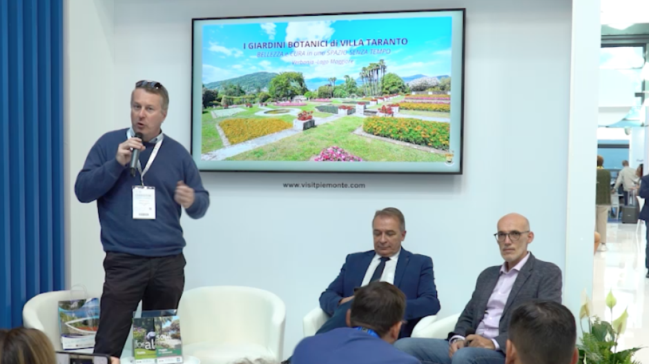 Turismo: il Piemonte al TTG di Rimini. Villa Taranto in scena