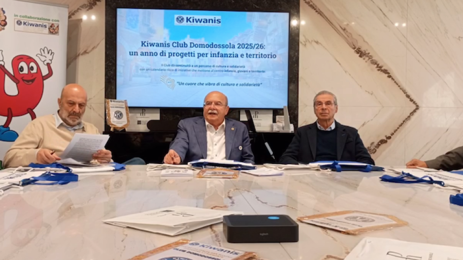 Kiwanis: un anno di progetti per l’infanzia, i giovani e il territorio