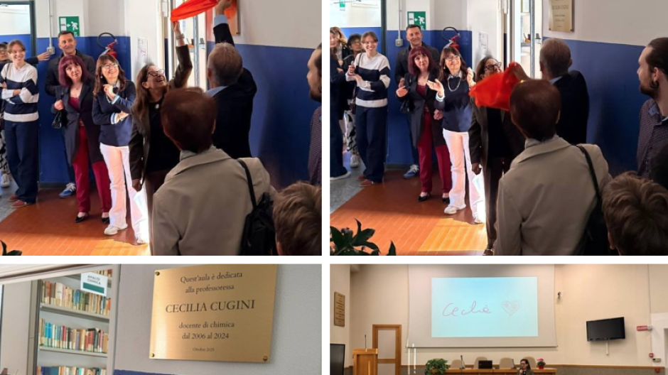 Al Cobianchi la biblioteca di Chimica intitolata alla professoressa Cecilia Cugini