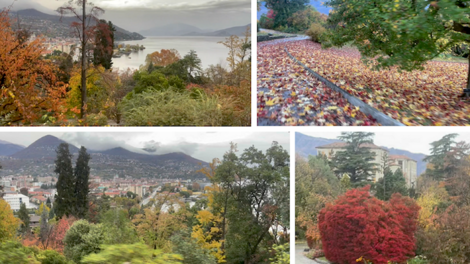 L'autunno magico di Villa Taranto 
