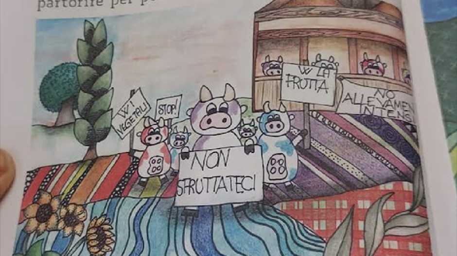 Mucche sfruttate nel Diario degli studenti Vco? Richiesta di intervento del Ministro
