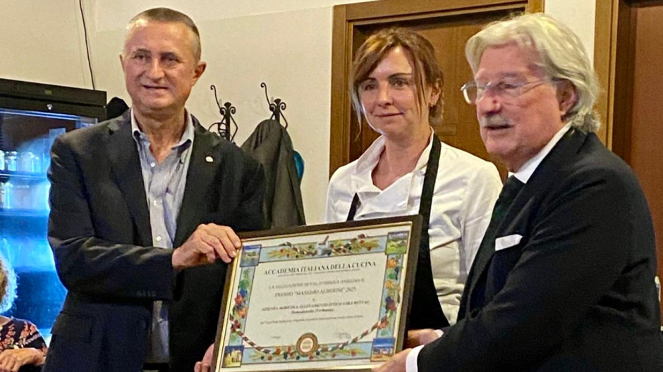L'azienda Mittag, eccellenza ittica ossolana, premiata dall'Accademia della Cucina
