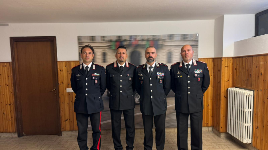 Avvicendamento dei comandanti delle stazioni carabinieri di Domo, Crodo e Premia