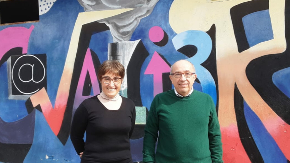 I prof. Silvana Pirazzi e Maurizio D’Andrea, primi a concorso teatrale nazionale