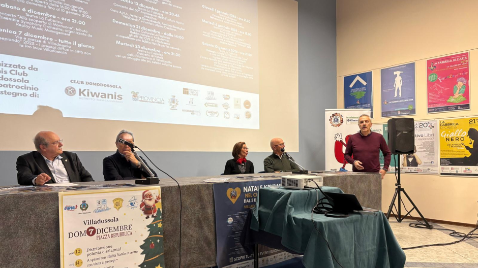 Domodossola: arriva il Natale Kiwaniano 2025