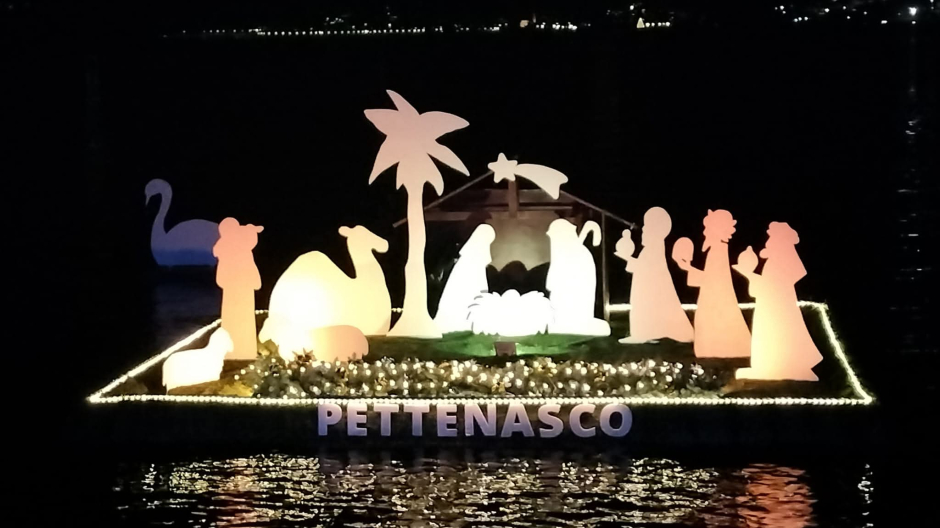 Pettenasco: il presepe sul lago 
