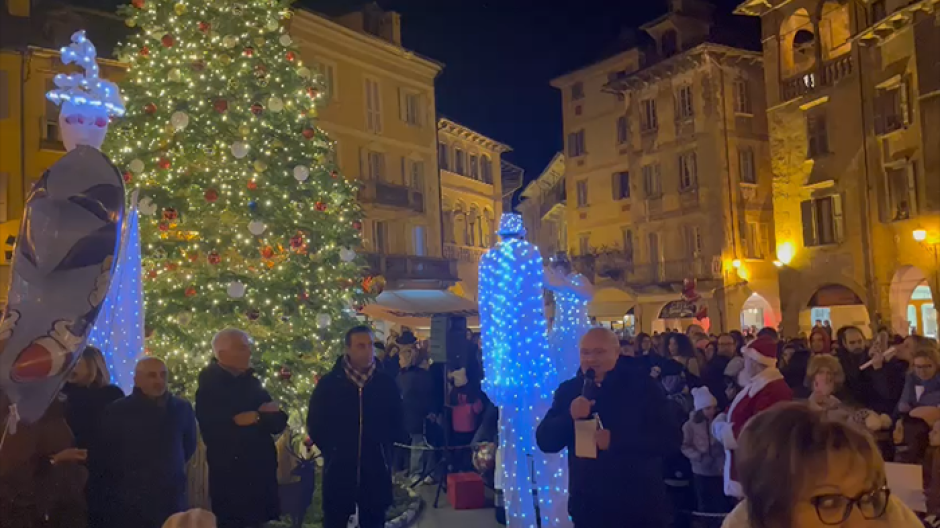 Natale a Domodossola: l'albero si accende il 29 novembre