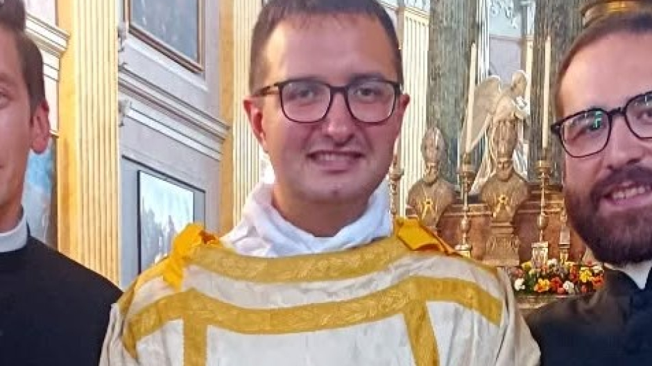 Il verbanese Boccoli nominato diacono