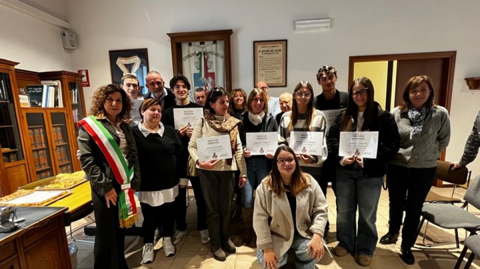 Cambiasca, benvenuto civico e borse di studio in ricordo di Giacomo Bellora