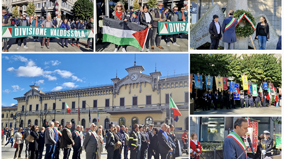 Domodossola celebra l'81°della Repubblica partigiana dell'Ossola: