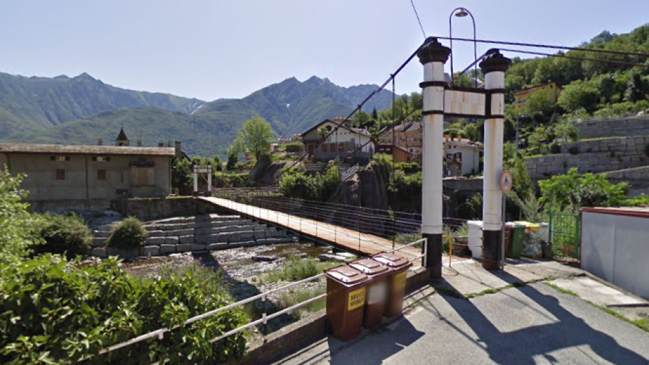Villadossola, chiuso per pericolo crollo il ponte del Maglietto