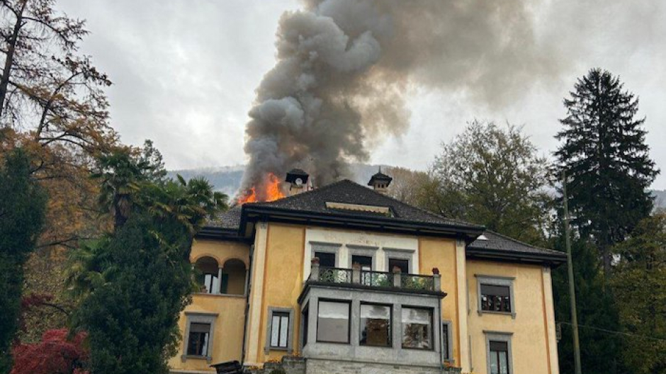 Incendio a Masera: edificio parzialmente inagibile dopo il rogo di mercoledì