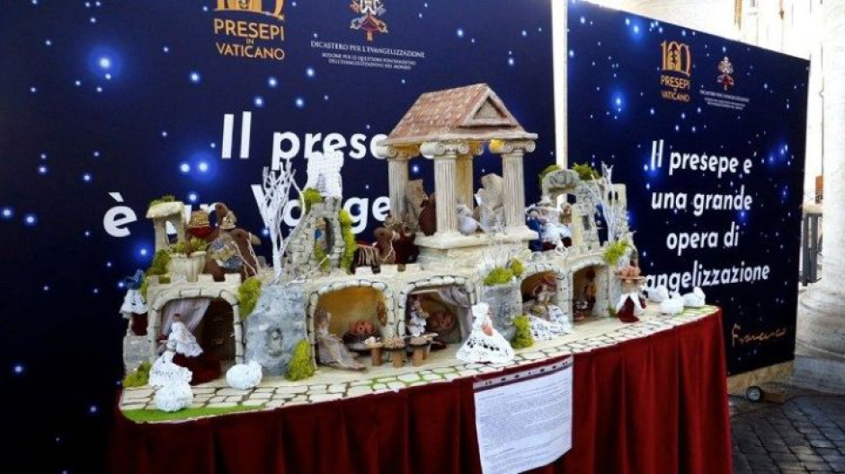 A Madonna di Campagna il presepe speciale dei detenuti esposto in Vaticano
