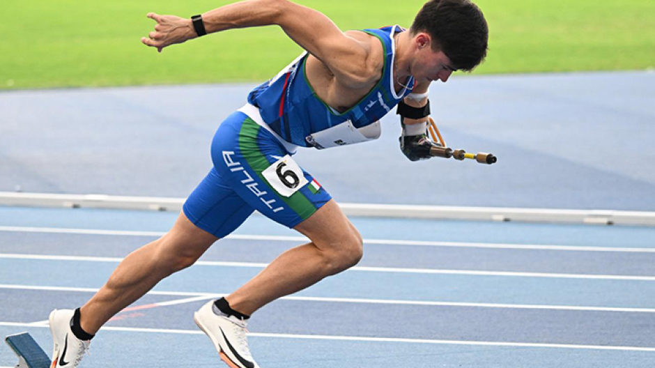 Settimo Riccardo Bagaini ai Mondiali di Atletica paralimpica a Nuova Delhi