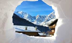 monte rosa buco ghiaccio Rosa foto F. DAdda