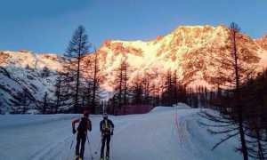 monte rosa sci alpinismo