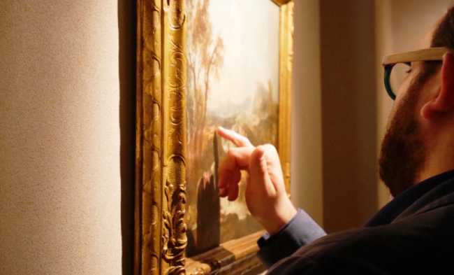 mostra tra guercino e de nittis