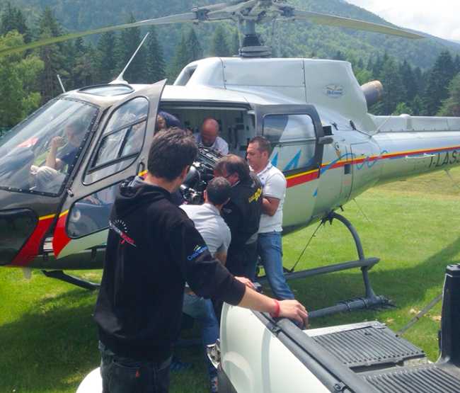 motore caffoni elicottero