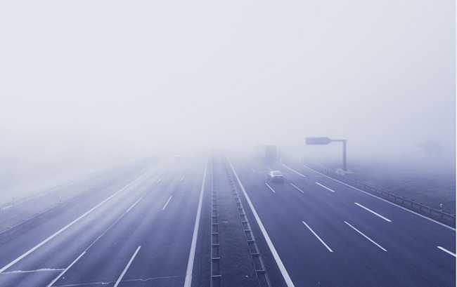 nebbia autostrada