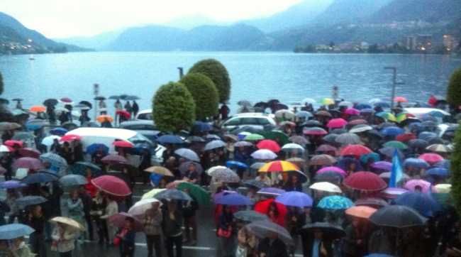 omegna protesta